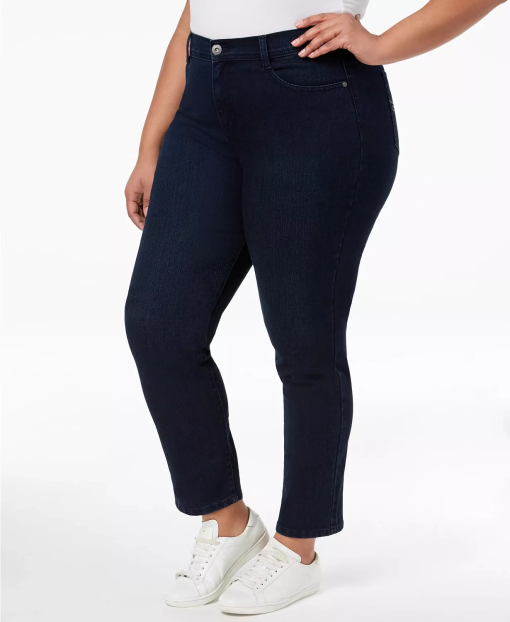 Style & Co. Petite Plus Size Tummy Control Slim Leg Jeans. 23 WS - Image 2