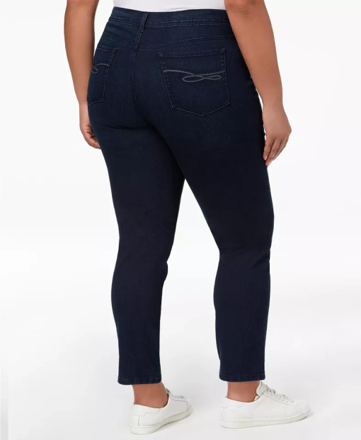 Style & Co. Petite Plus Size Tummy Control Slim Leg Jeans. 23 WS - Image 3