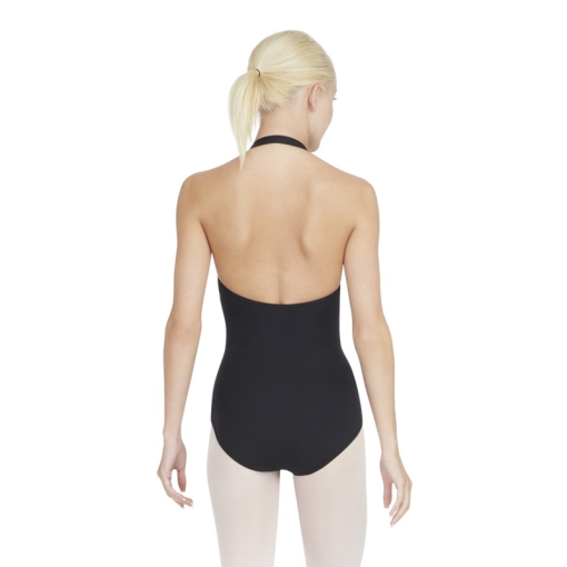 Capezio Adult Pull-Over Halter Leotard Black XS - Image 3