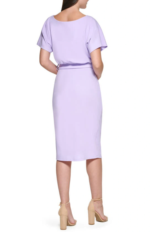 Kensie Blouson Wrap Dress - Ultra Violet 14 - Image 2