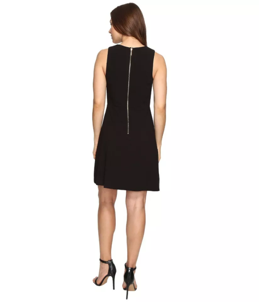 Kensie Stretch Crepe Dress KS3K928S (Black) Women's Dress L - Image 2