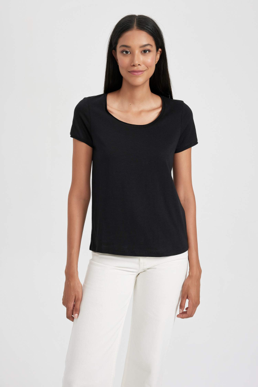 Style & Co Classic Cotton T-Shirt L - Image 2