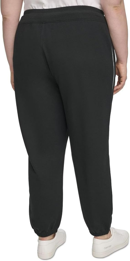 Calvin Klein Performance Women's Plus Fitness Workout Jogger Pants 2X - Image 3