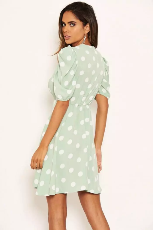 Ax Paris Polka Dot Skater Dress 6 - Image 3