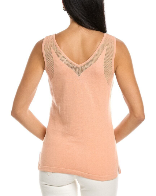 Anne Klein Women's V-Neck Knit Tank Top XL - Image 3