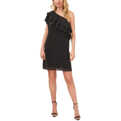 Cece Womens Clip-Dot Short Mini Dress M - Image 2