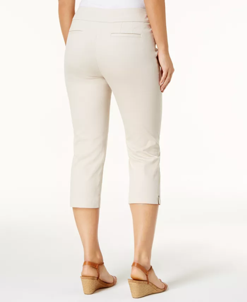 Jm Collection Embellished Pull-on Capri Pants,  XS - Image 3