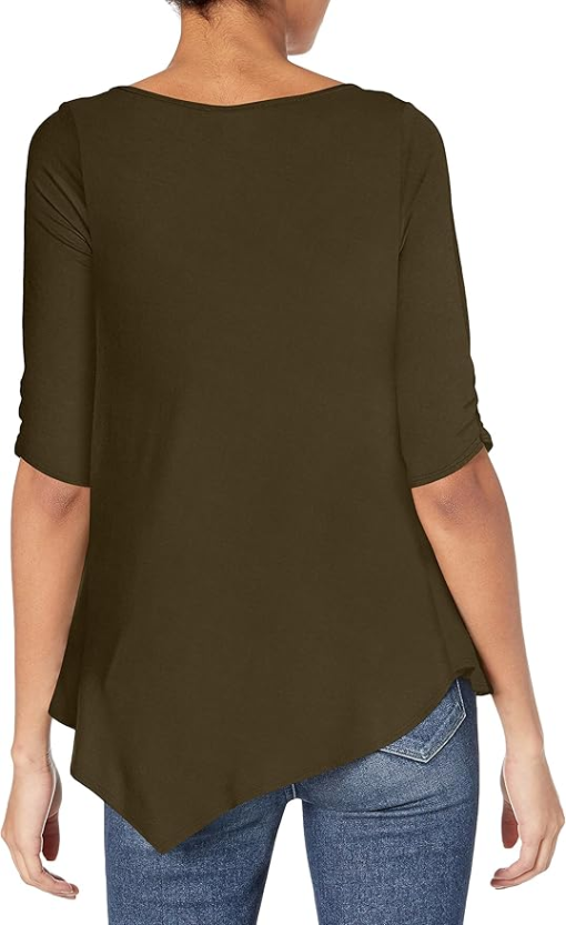 Jm Collection Scoop-Neck Top, XXL - Image 2