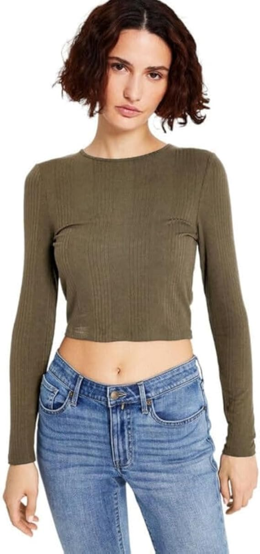 Tommy Jeans Women's Cut-Out Cropped Pullover Top M - Image 2