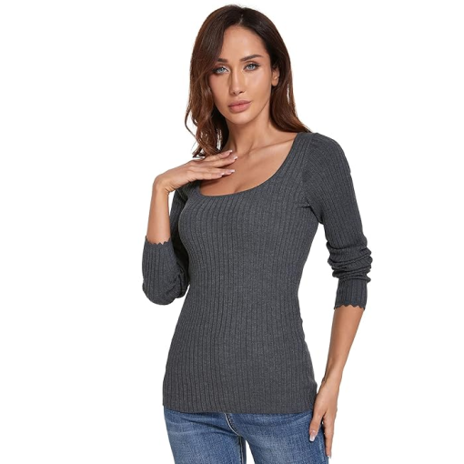 Inc International Concepts Women's Scoop-Neck Ribbed Sweater XXL - Image 2