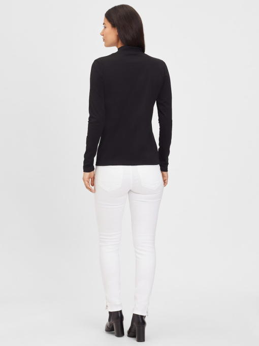 Karen Scott Mock-Neck Top, XL - Image 3