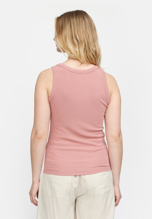 Eminent Trendy Plus Size Cropped Tank Top - Pink 2X - Image 3