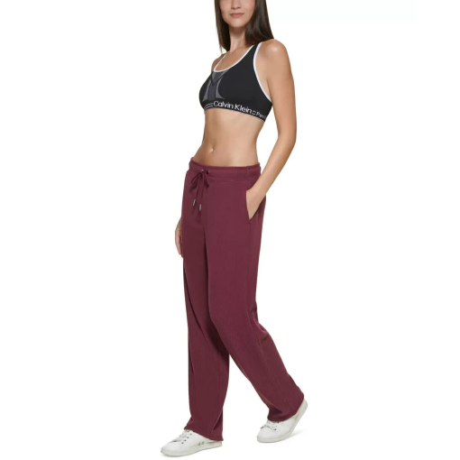 Calvin Klein Womens Performance Ribbed Track Pants XXL - Image 2