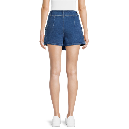 Tinseltown Plus Women's Denim Faux Wrap Skort 24W - Image 3