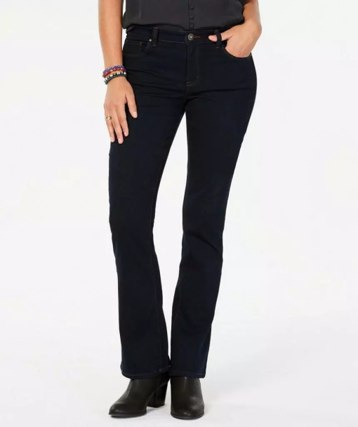 STYLE & COMPANY Womens Blue Boot Cut Jeans 16S - Image 2