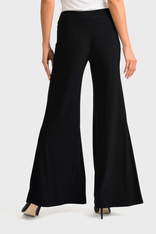 NY Collection Petites Women's Wide Leg Pull on Palazzo Pants PL - Image 3