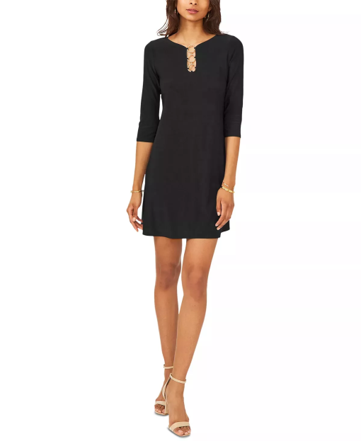 MSK Women's Party MIDI Shift Dress PS - Image 2