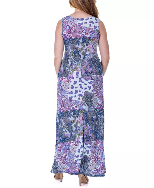 24Seven Everyday Floral Dress with Pocket 2X - Image 3