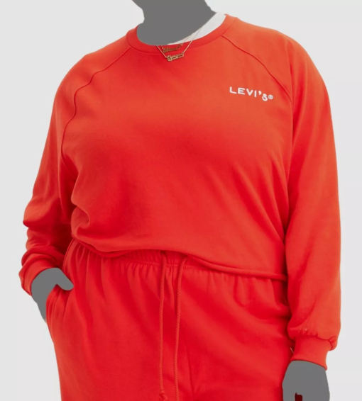 Levi's Women's Plus Comfy Cozy Sweatshirt 4X - Image 2