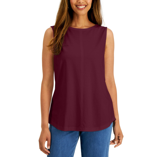 Karen Scott Sleeveless Shell Top M - Image 2