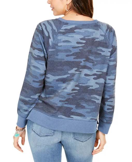 Style & Co Women's Camo Sweatshirt - XL - Image 2