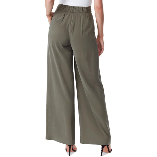 Jessica Simpson Women's Melba Pleated Wide-Leg Trousers - Olive Night - Image 3