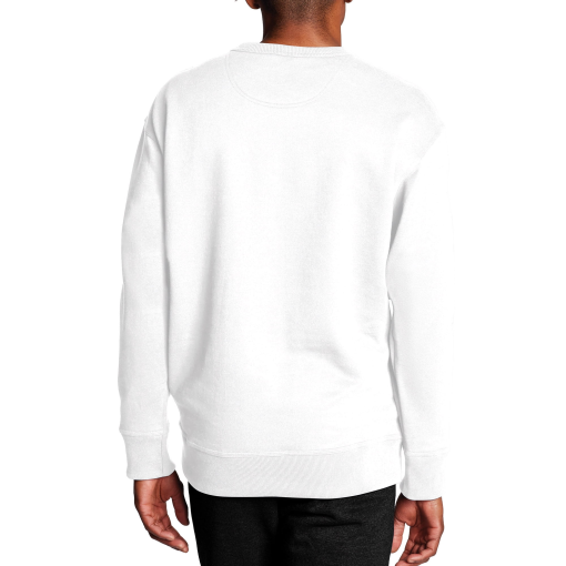 Champion Men's Powerblend Fleece Sweatshirt - White 2XL - Image 2