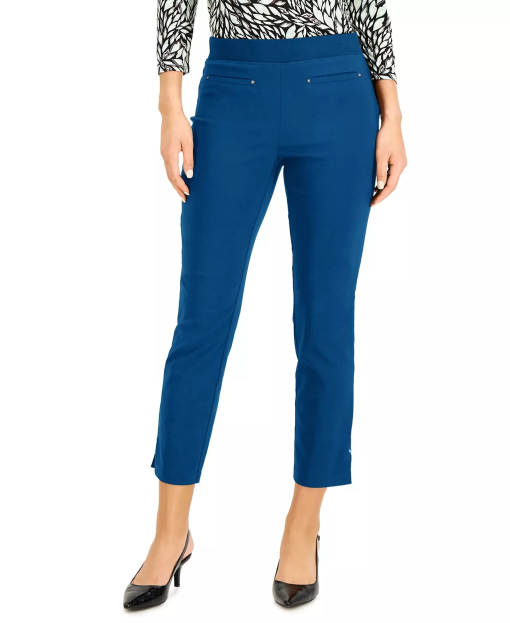 Jm Collection Pull-on Ankle Pants, XL - Image 2