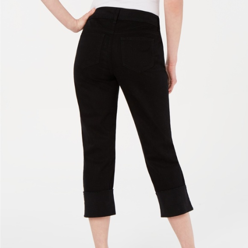 Style & Co High Cuffed Capri Jeans, 16 - Image 3