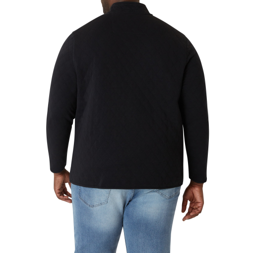 Chaps Men S Quilted Jersey Mock Neck Knit - Sizes XS up to 4XB - Image 3