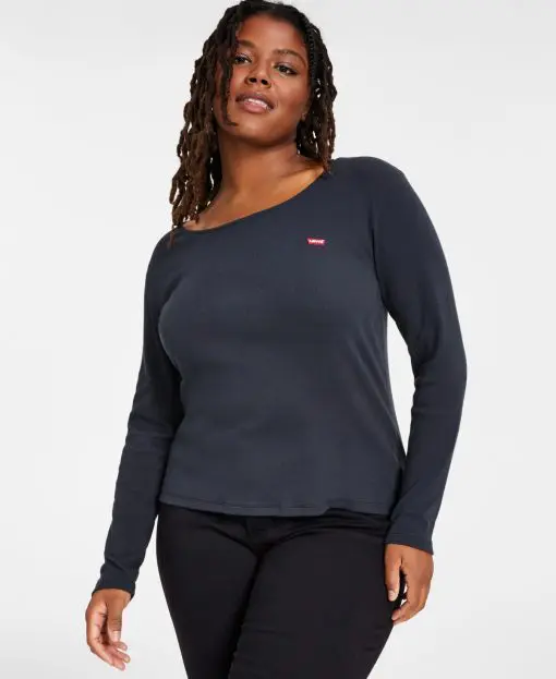 Levi's Women's Plus Comfy Long Sleeve T-Shirt