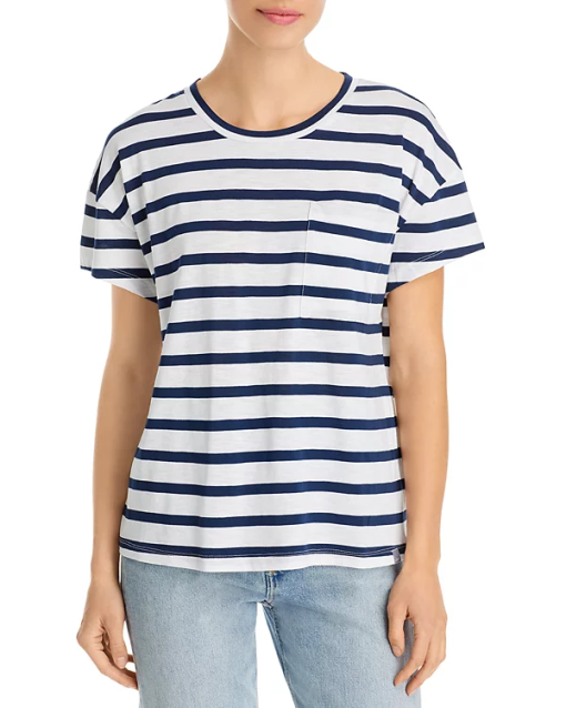 Marc New York Performance Women's Striped T-Shirt - Midnight Combo S - Image 2