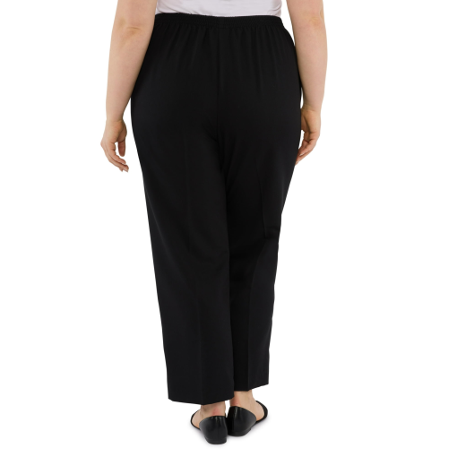 Alfred Dunner Women's Plus Marrakech Feeling New Classic Average Length Pant, Black SIZE22W - Image 3