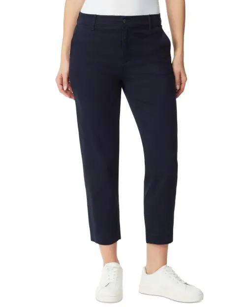 Gloria Vanderbilt Womens Tapered Cropped Trouse Midnight Affair 4