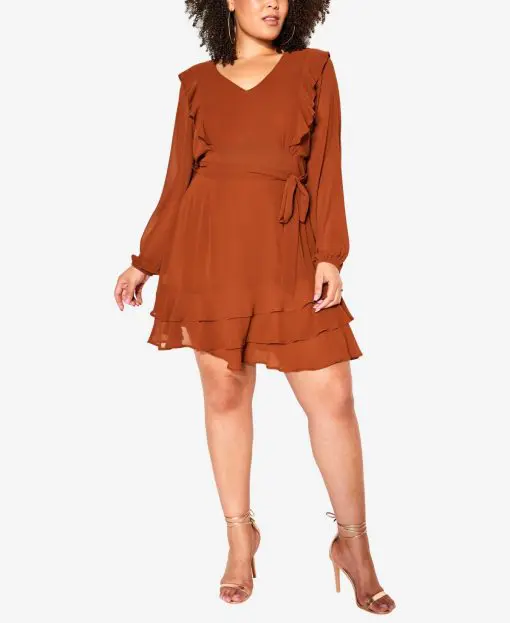 CITY CHIC City Chic Trendy Plus Size Pre Ginger 18W