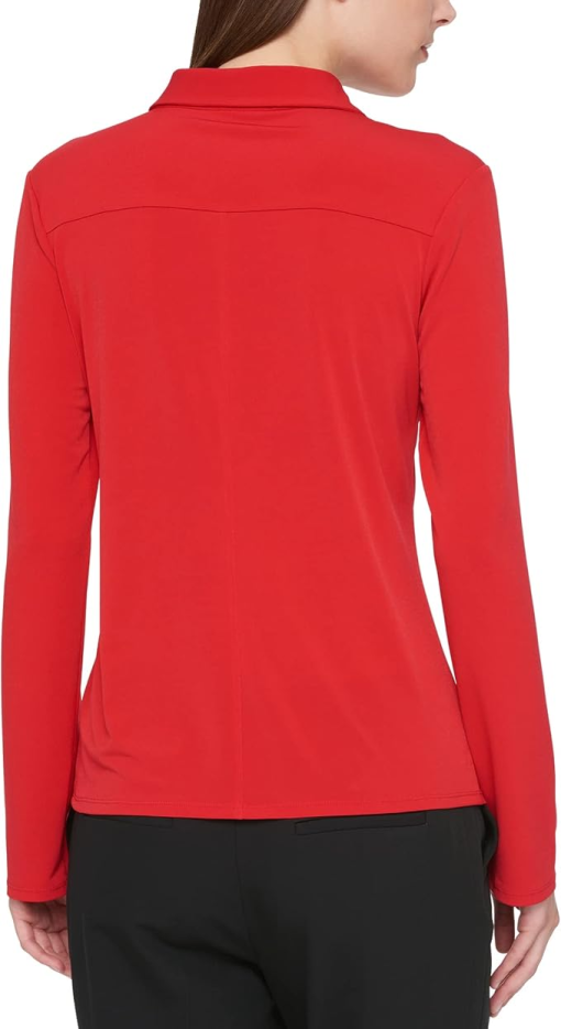 Tommy Hilfiger Womens Point-Collar Blouse SIZEXL - Image 3