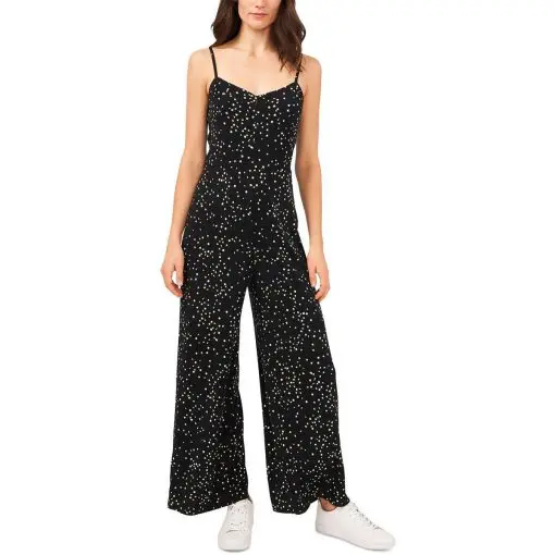 Riley & Rae Women's Sleeveless Floral Print Jumpsuit XL