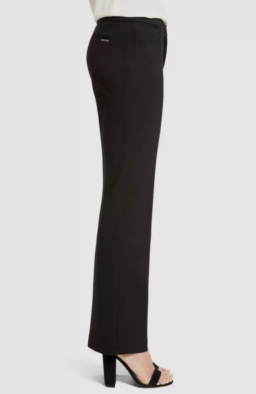 Anne Klein Straight-Leg Trousers Black 12 - Image 4