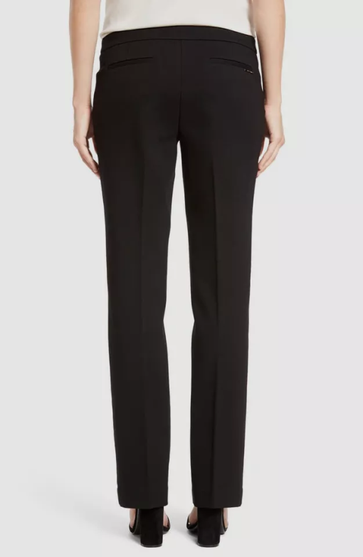 Anne Klein Straight-Leg Trousers Black 10 - Image 3