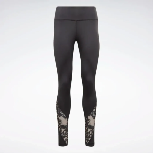 Reebok Womens Modern Safari Leggings Night Black XXL - Image 2