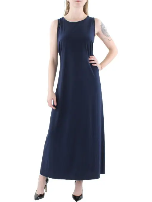 Vince Camuto Plus Women's Keyhole Long Maxi Dress 2X