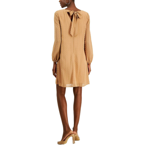 I.N.C. International Concepts Womens Long-Sleeve Shift Dres Hazel Wood S - Image 2