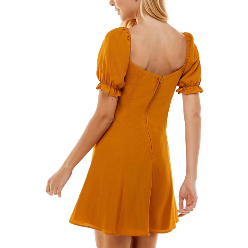 City Studios Juniors Sweetheart-Neck Fit Caramel S - Image 2