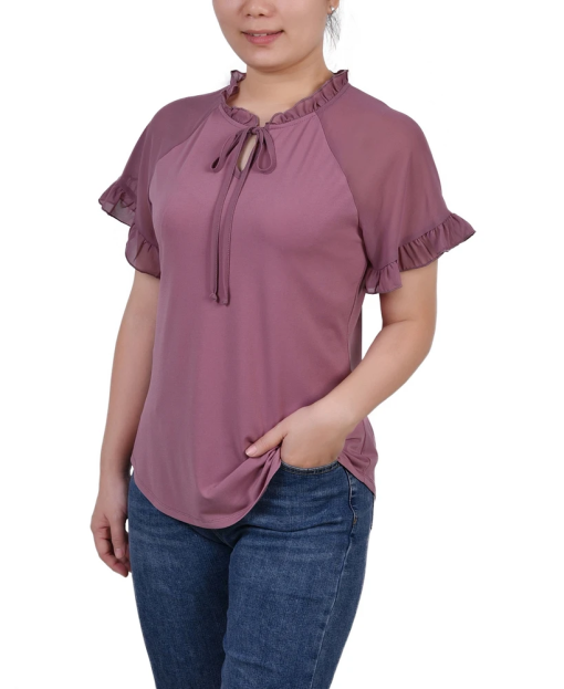 NY Collection NY Collection Petite Chiffon S Lilas PM - Image 4