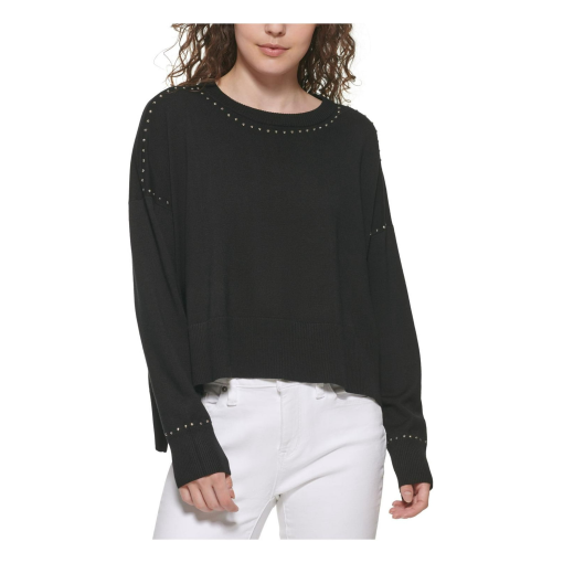 DKNY Studded Sweater Black M - Image 2