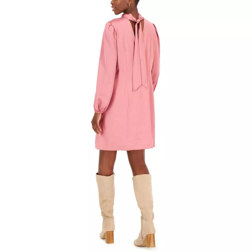 I.N.C. International Concepts Bow-Back Shift Dress Rose Dawn L - Image 2