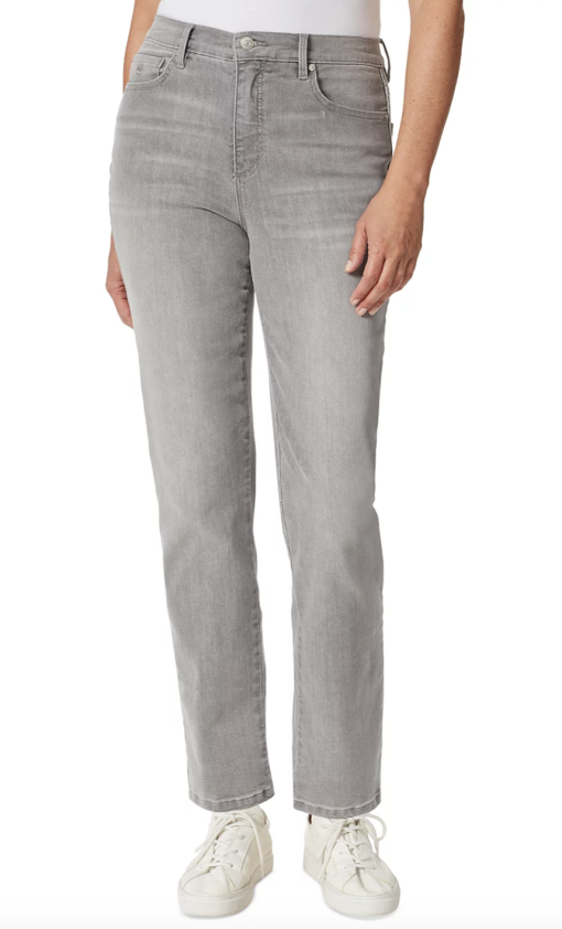 Gloria Vanderbilt Women's Amanda Classic Straight Jeans - Tybee Wash 10 AVG