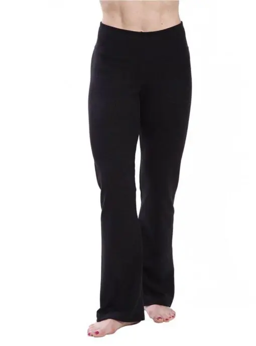 AMERICAN FITNESS COUTURE
Women's High Waist Comfortable Bootleg Yoga Pants XL