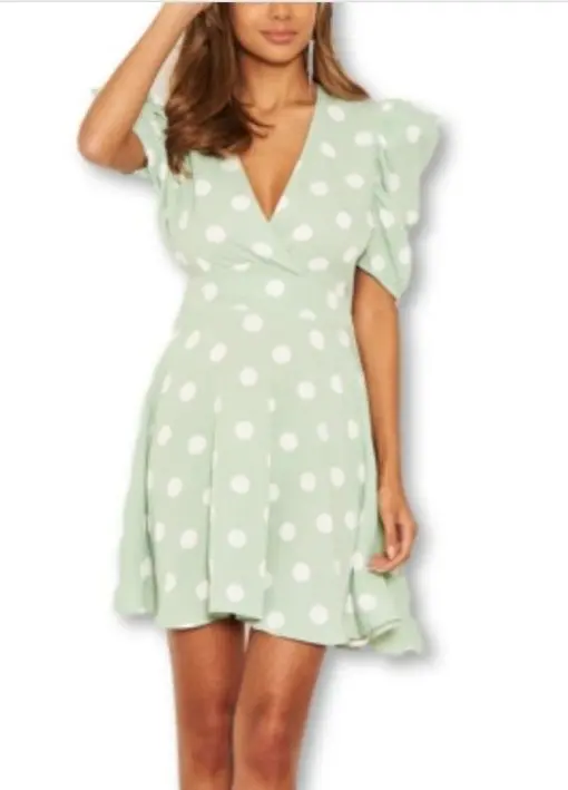 Ax Paris Polka Dot Skater Dress 6