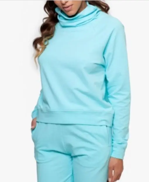 BAM by BETSY & ADAM Womens Aqua Stretch Sweater M